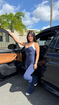 Navy Jumpsuit